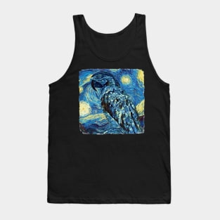 The Parrot Van Gogh Style Tank Top